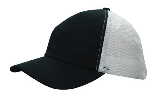 Headwear Chino Twill/Soft Mesh cap (4145)