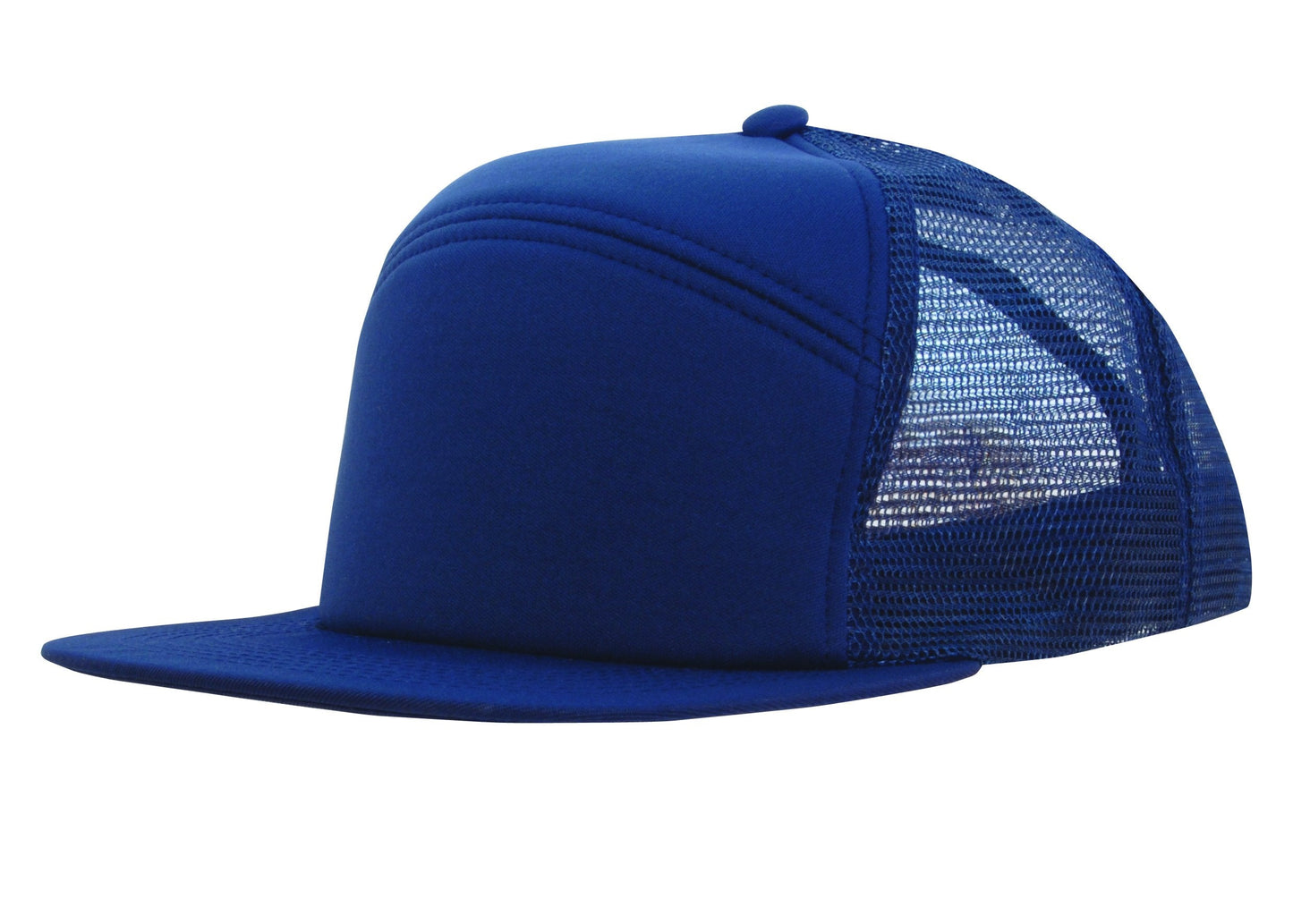 Headwear Foam Front A Frame Cap with Mesh Back (4159)