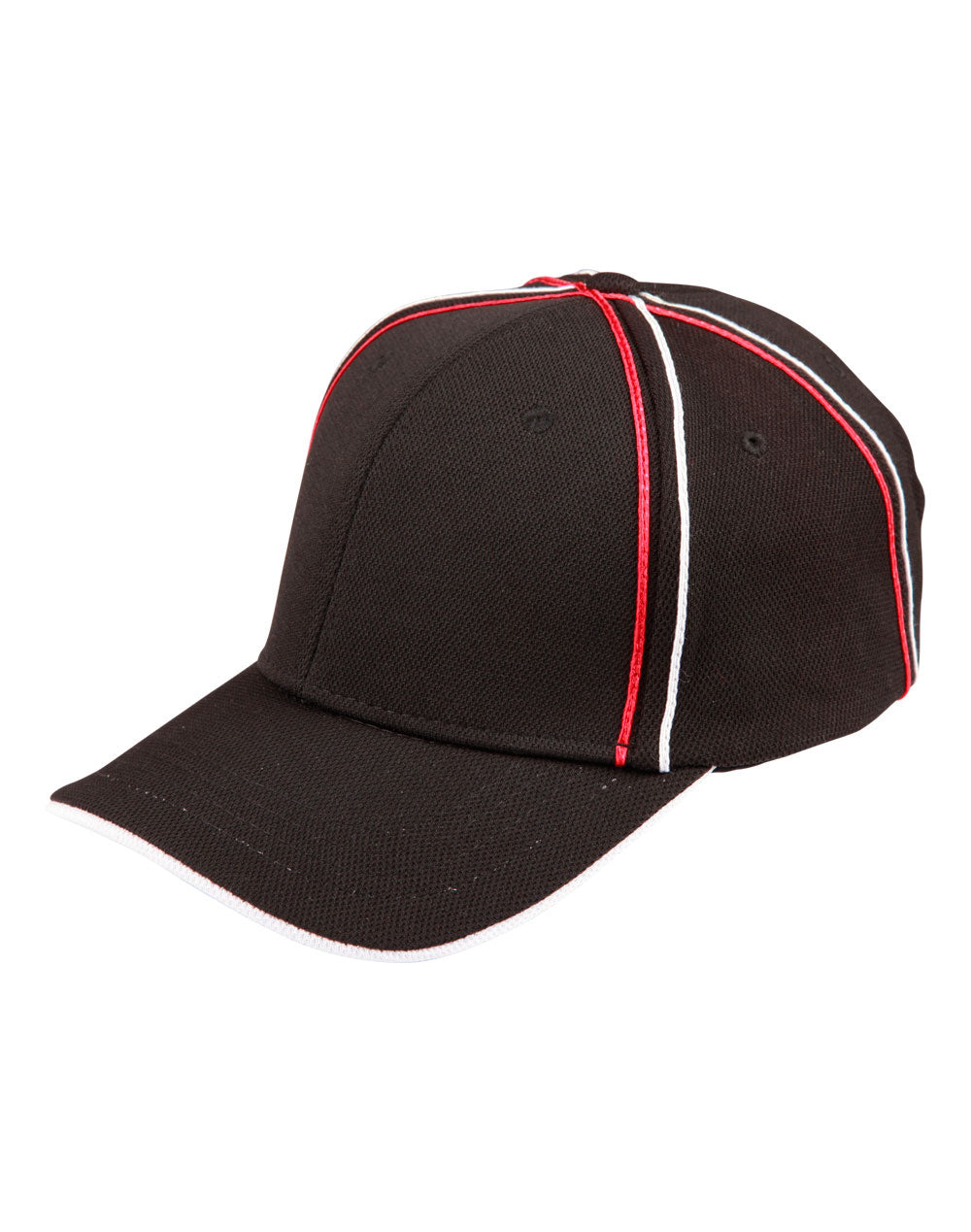 Winning Spirit Tri-Colour Pique Mesh Cap (CH76)