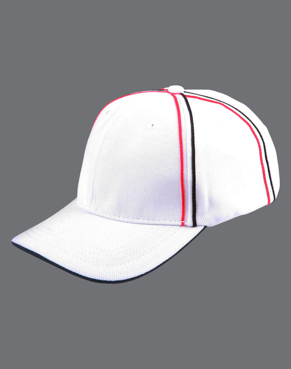 Winning Spirit Tri-Colour Pique Mesh Cap (CH76)