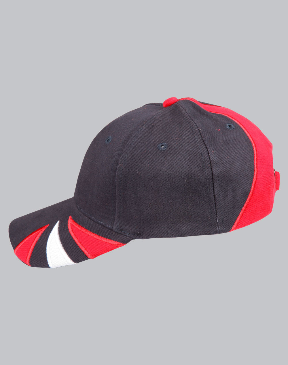 Winning Spirit Tri Contrast Colour Cap (CH80)