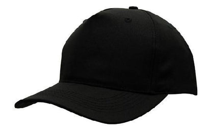 Headwear-Headwear Budget Cap-Black / Free Size-Uniform Wholesalers - 2